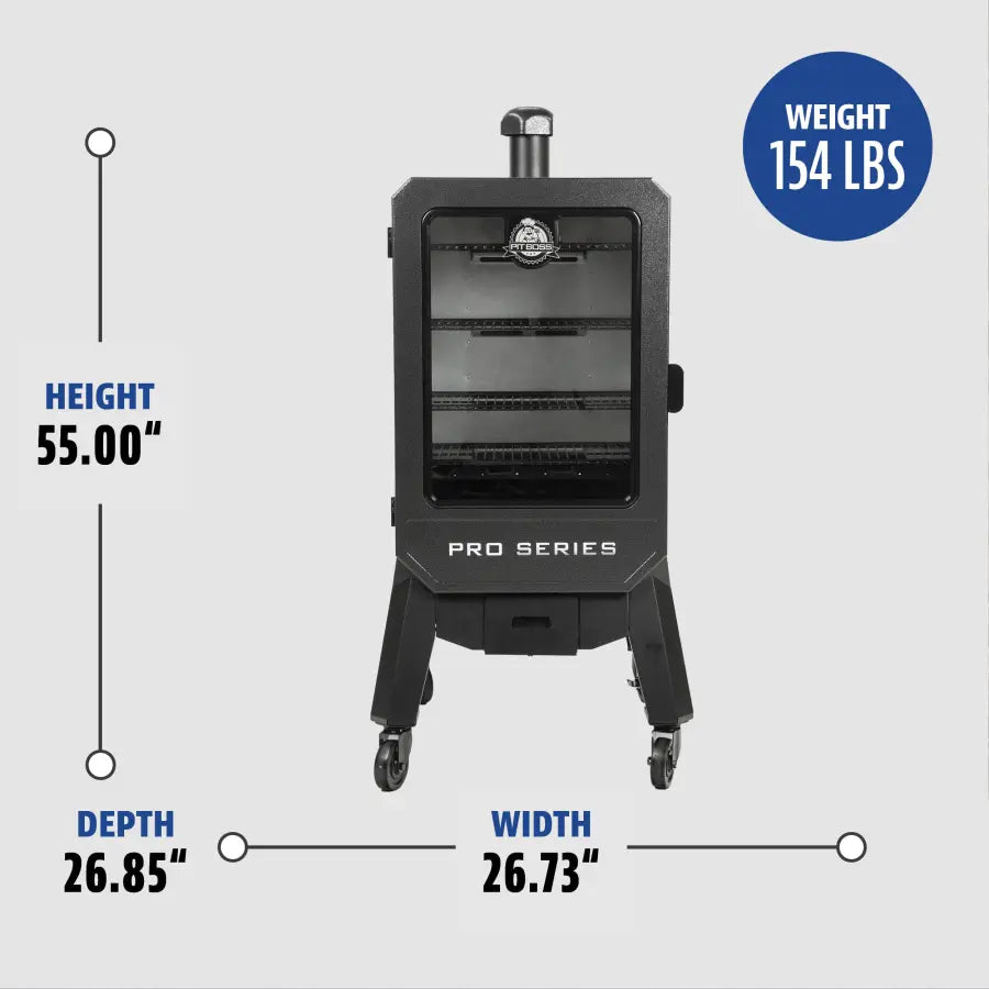 Pit Boss Pro Series II 4-Series Wood Pellet Vertical Smoker product view 7