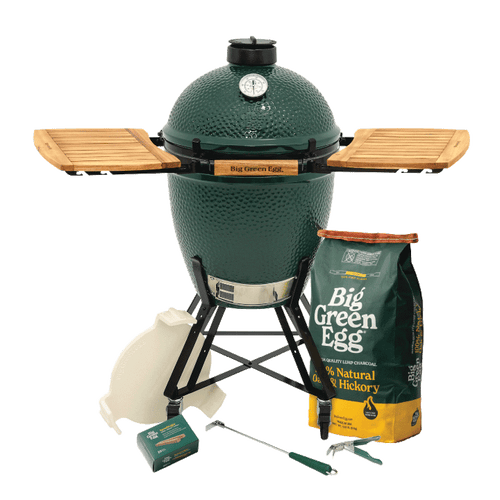 Big Green Egg Large Big Green Egg in a Nest with Acacia Mates Package
