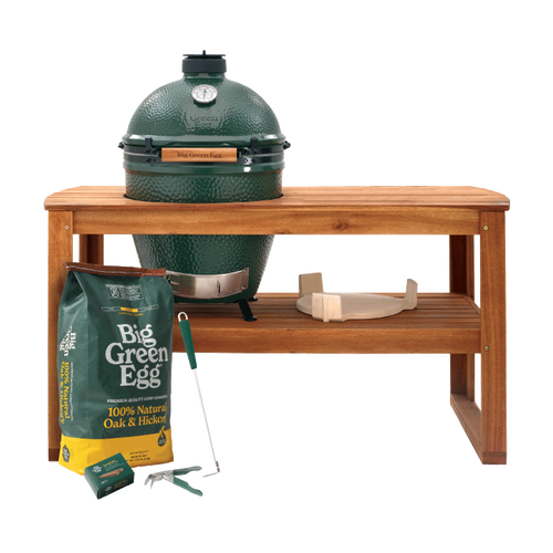 Big Green Egg Large Big Green Egg in Acacia Table Package