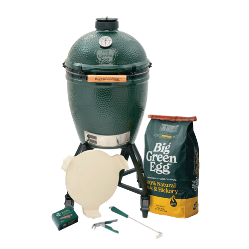 Big Green Egg Large Big Green Egg in an intEGGrated Nest+Handler Package