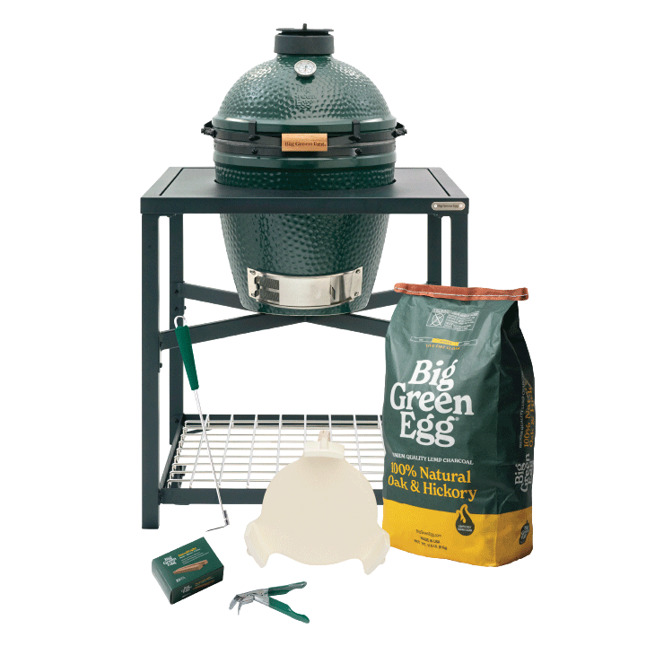Big Green Egg Medium Big Green Egg in a Modular Nest Package