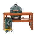 Big Green Egg XL Big Green Egg in Acacia Table Package