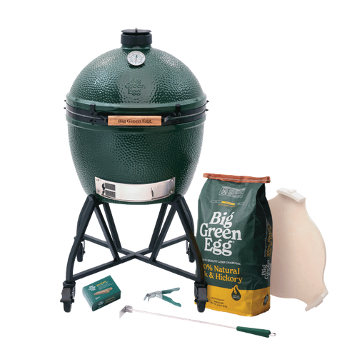Big Green Egg XL Big Green Egg in an intEGGrated Nest+Handler Package