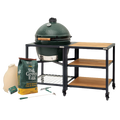 Big Green Egg XL Big Green Egg in Modular Nest with Expansion and 3 Acacia Inserts Package