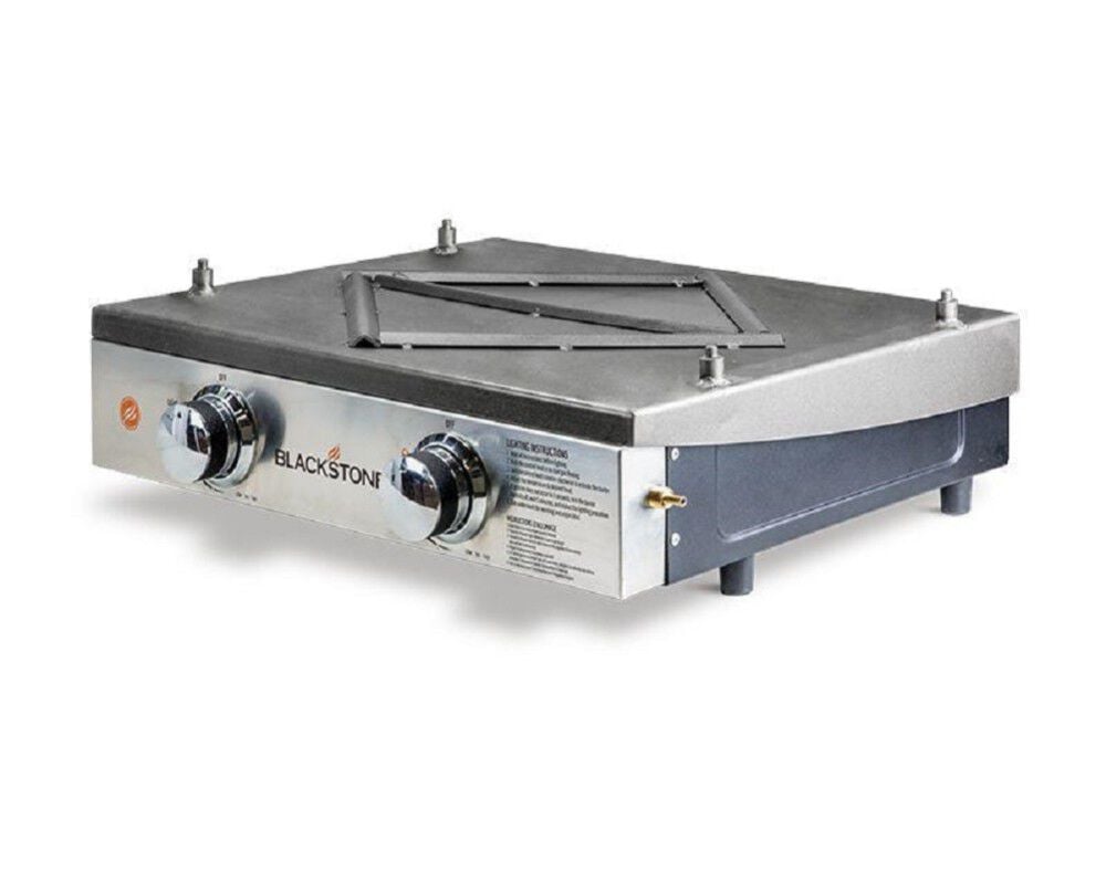 Blackstone model 1666 22-inch tabletop griddle detail view 1