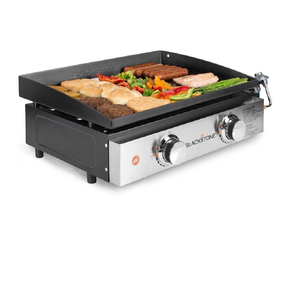 Blackstone model 1666 22-inch tabletop griddle detail view 2