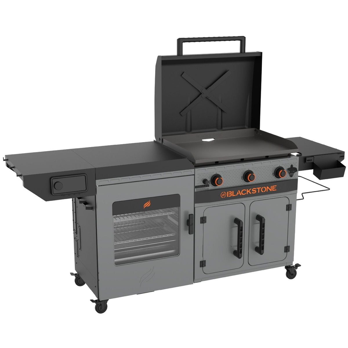 Blackstone 28" XL Griddle Vertical Pellet Smoker Combo