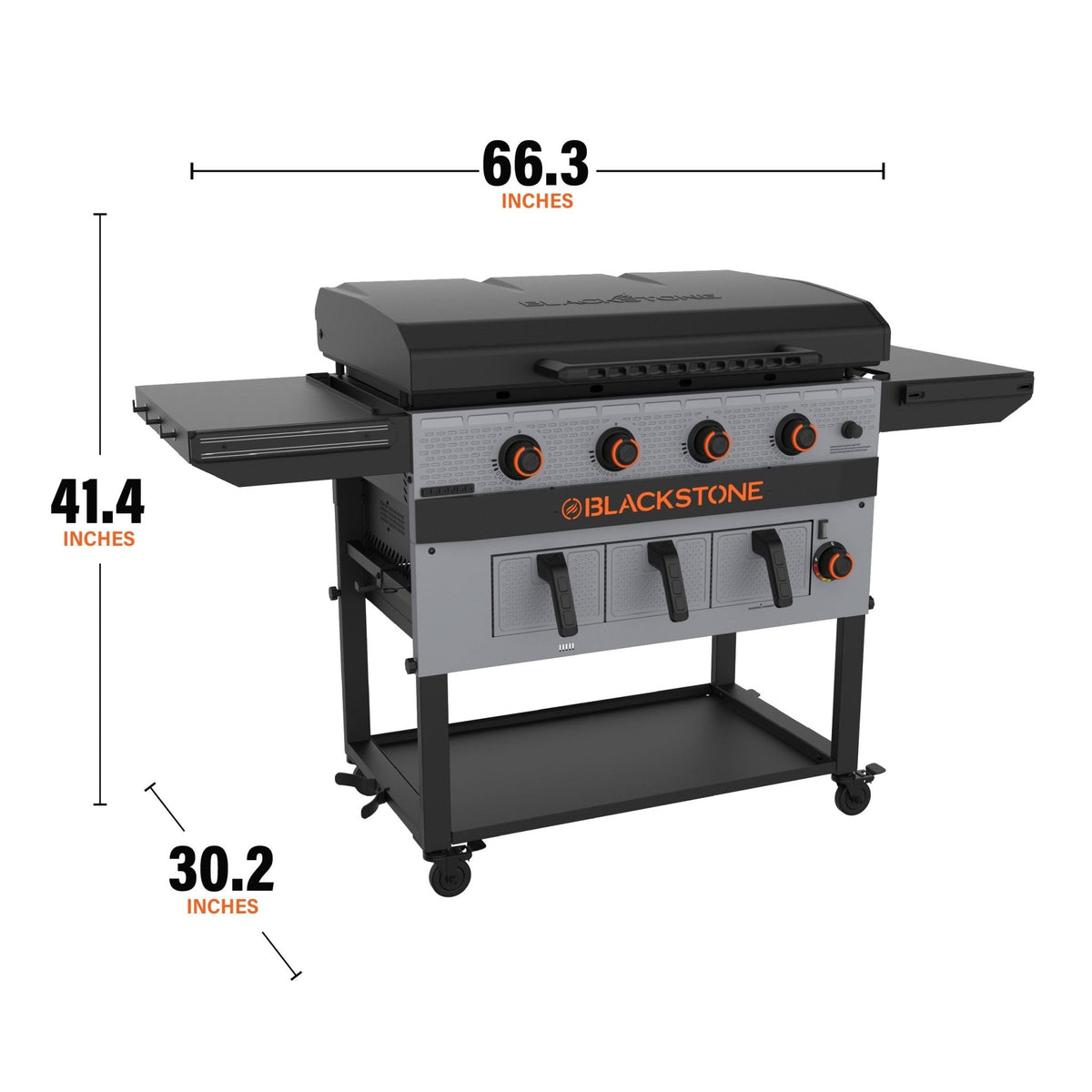 Blackstone Bronco 36” Griddle Airfryer Combo product view 9