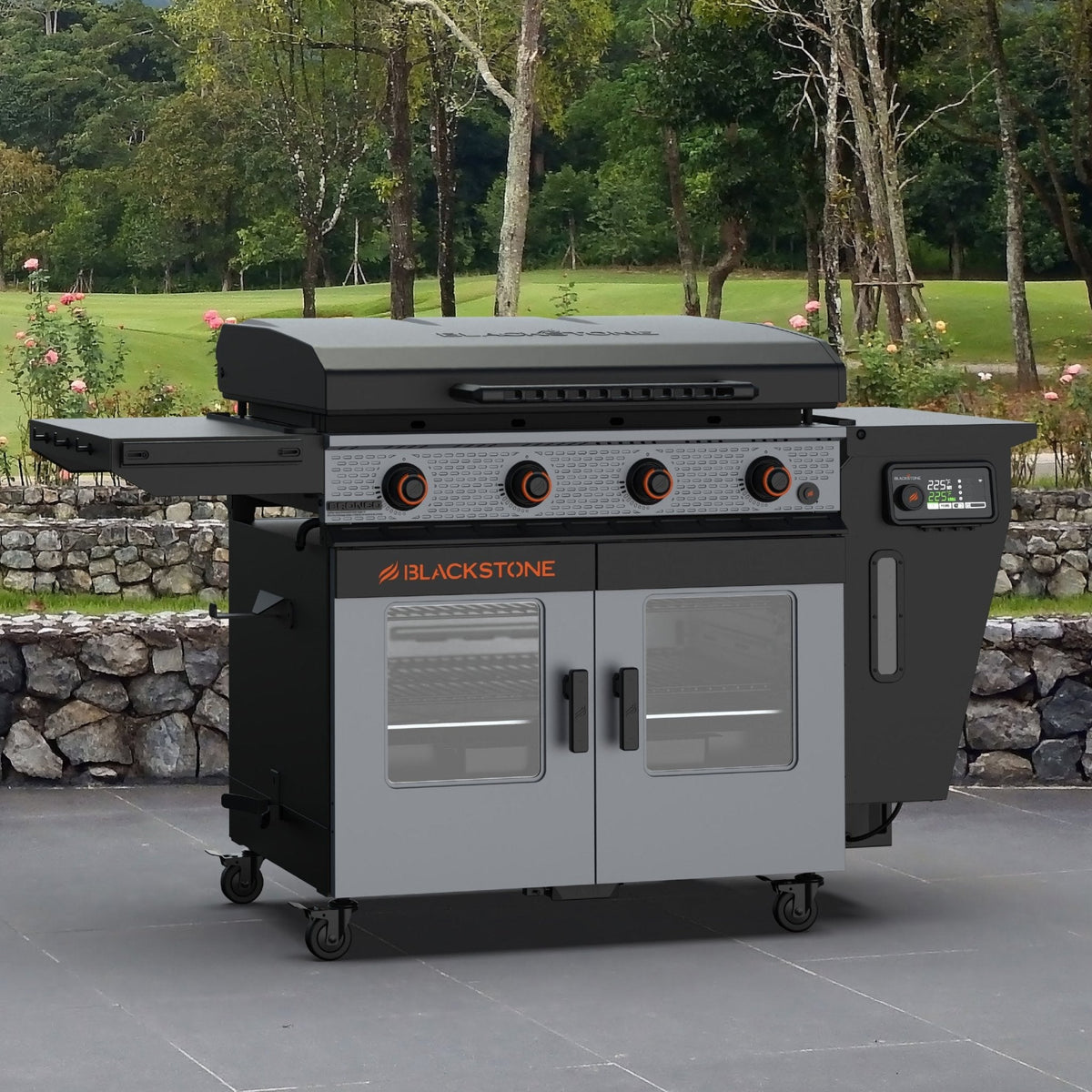 Blackstone Bronco 36” Griddle Vertical Pellet Smoker Combo product view 6
