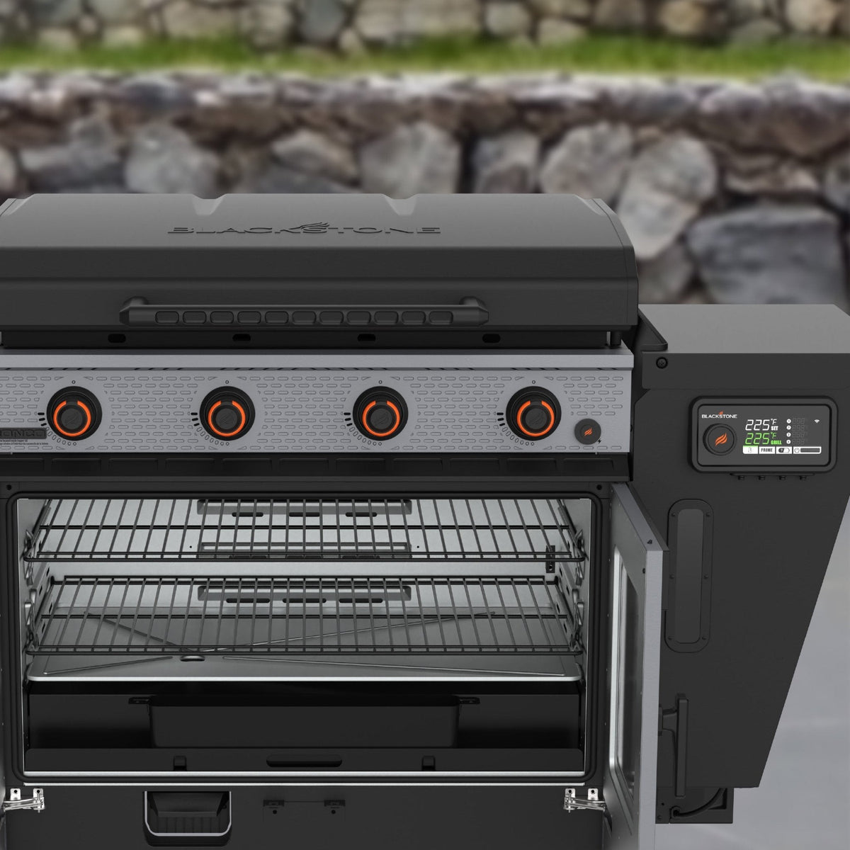 Blackstone Bronco 36” Griddle Vertical Pellet Smoker Combo product view 8