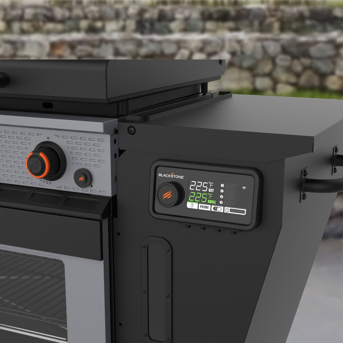 Blackstone Bronco 36” Griddle Vertical Pellet Smoker Combo product view 9