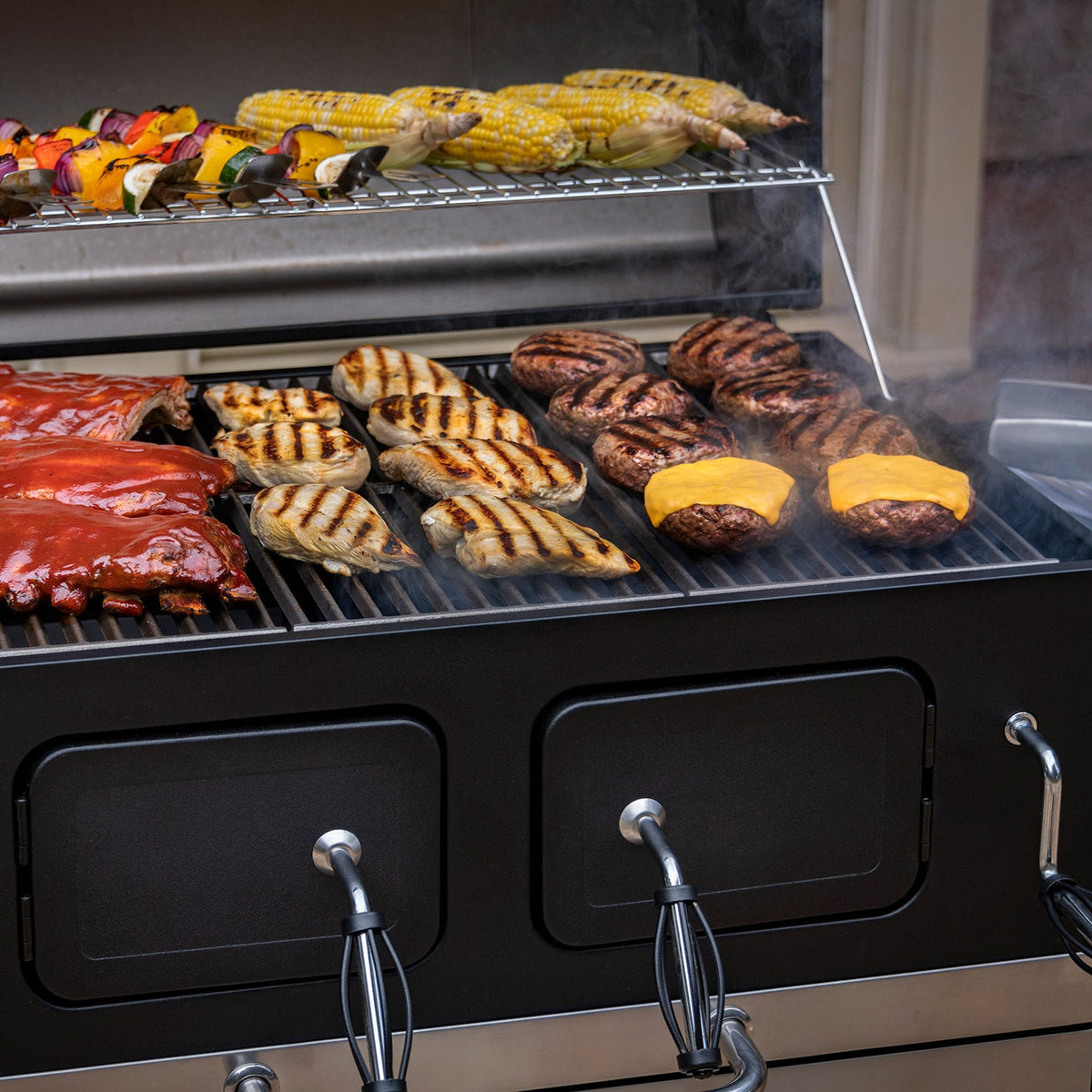 Char-Broil American Gourmet Cabinet Charcoal Grill product view 13