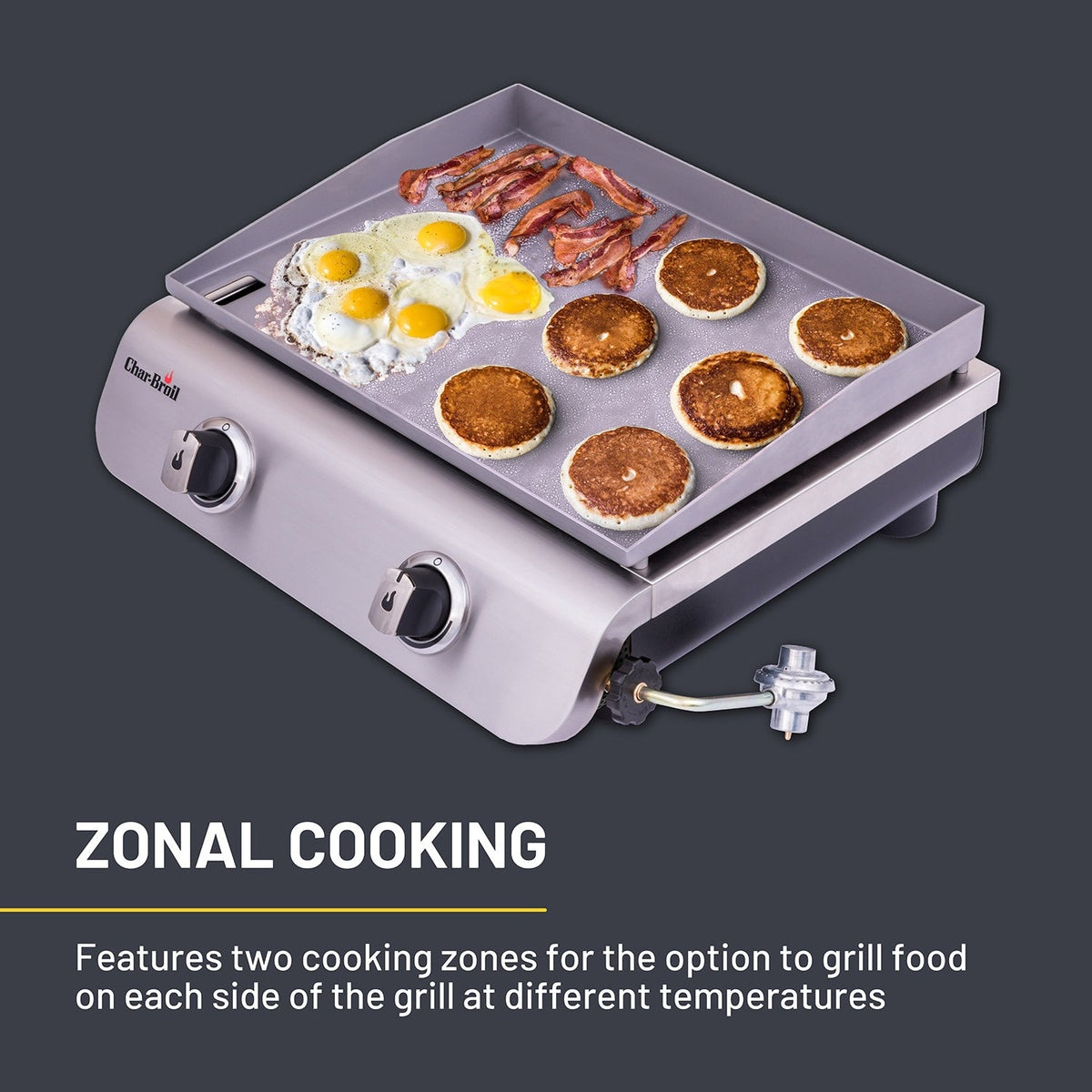 Char-Broil 2-Burner Tabletop Gas Griddle product view 9
