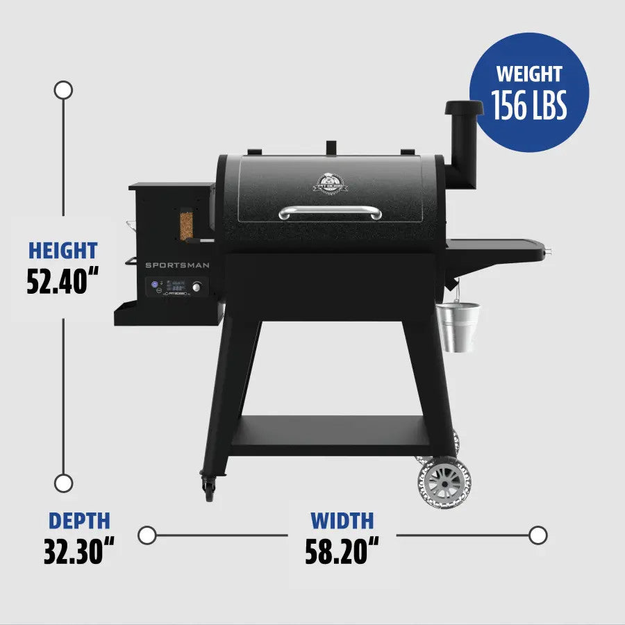 Pit Boss Sportsman 850 Wood Pellet Grill - PB850SPW2 product view 8