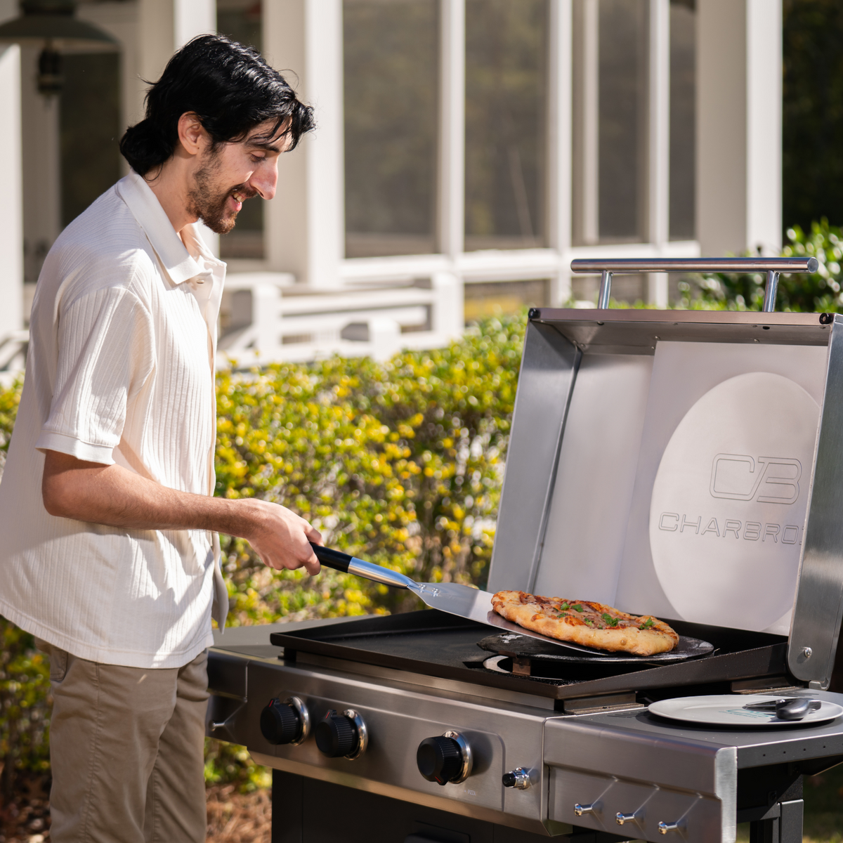 Char-Broil Versa-Tile™ 28" 3-Burner All-in-one Cooking Station product view 13