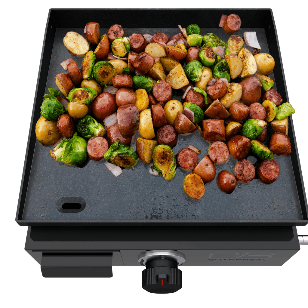 Char-Broil Charbroil® 17" Performance Series™ Portable Tabletop 1 Burner Propane Gas Griddle, Black 463614124 product view 1