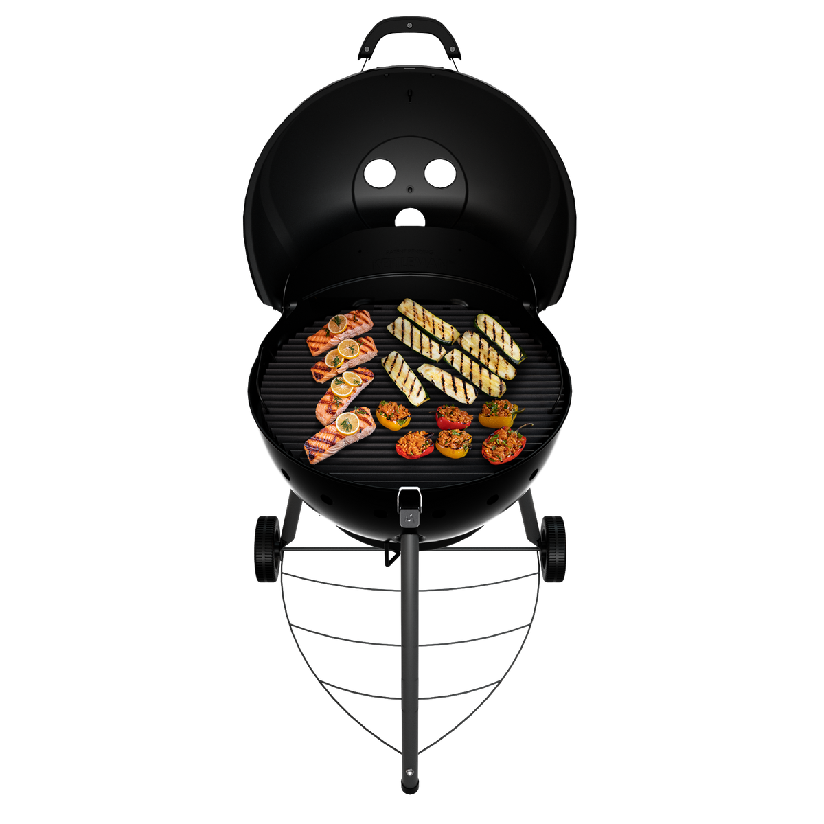 Char-Broil Kettleman® TRU-Infrared™ Charcoal Grill Black product view 1