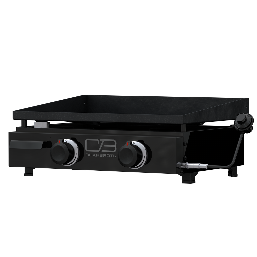 Char-Broil Charbroil® 22" Performance Series™ Portable Tabletop 2 Burner Propane Gas Griddle, Black 463614224 product view 10