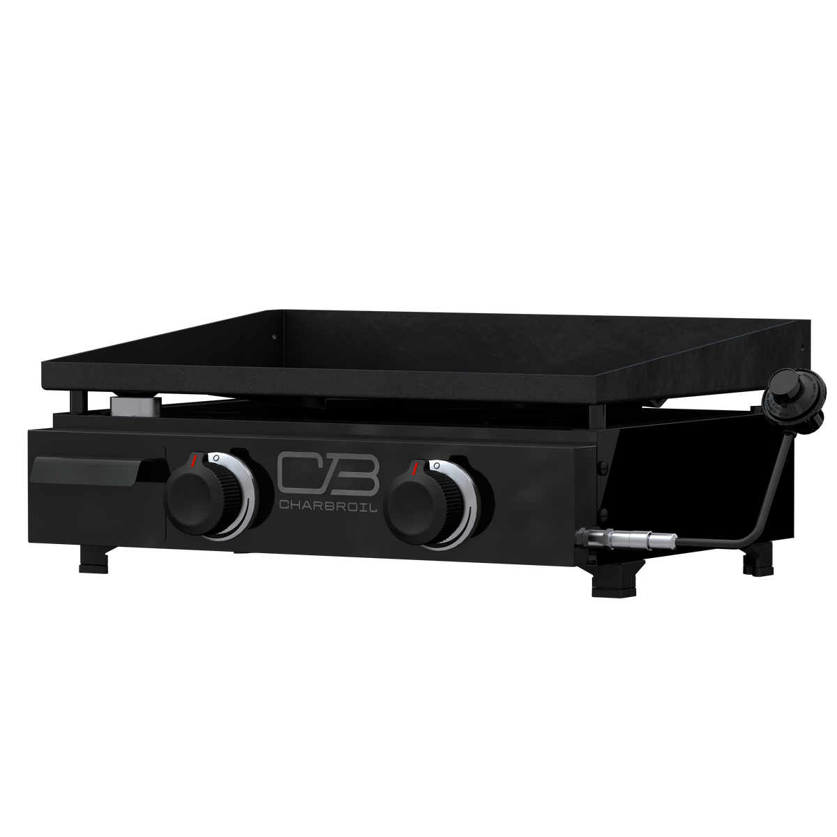Char-Broil Charbroil® 22" Performance Series™ Portable Tabletop 2 Burner Propane Gas Griddle, Black 463614224 product view 10