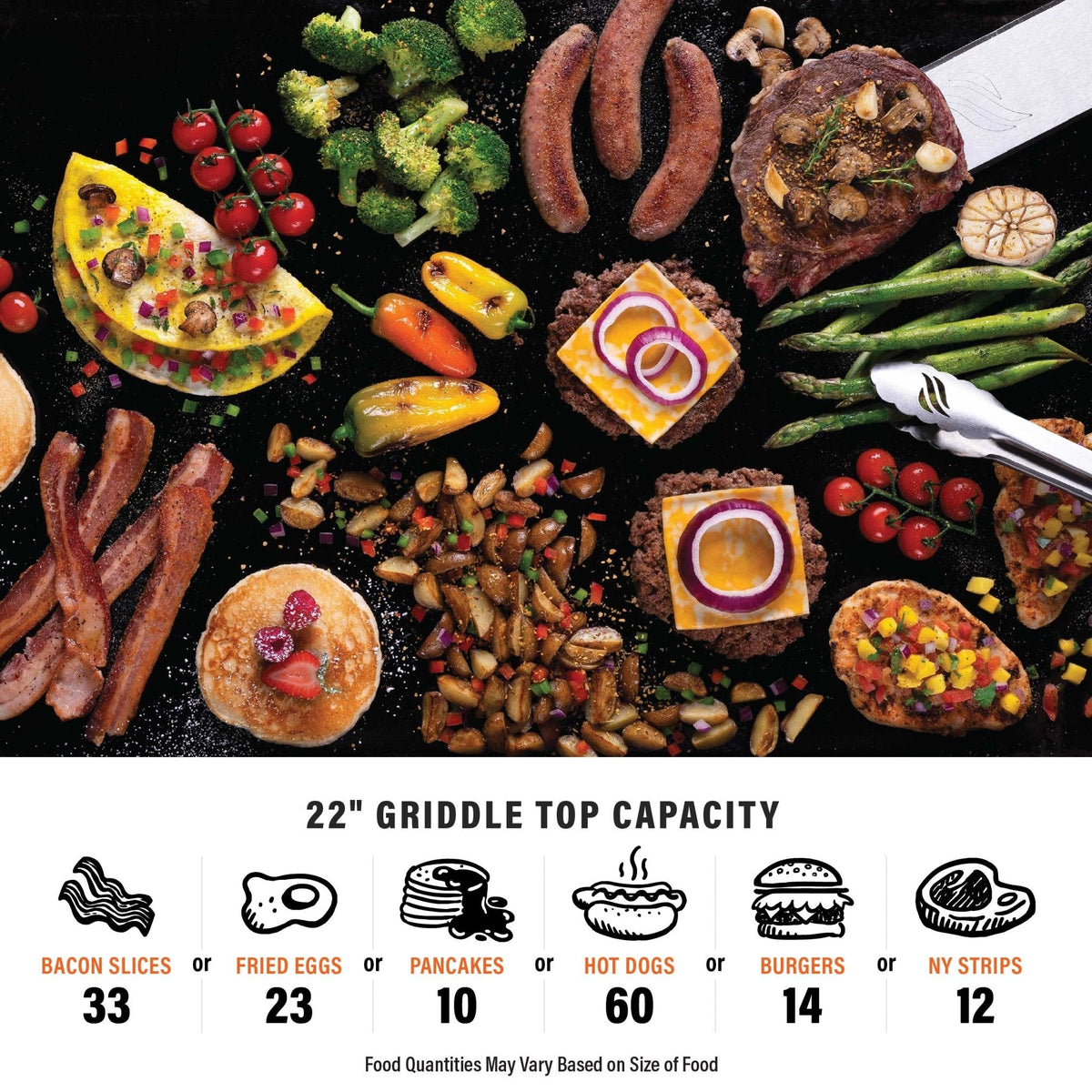 Blackstone Culinary 22” Griddle with Flexfold Legs product view 7