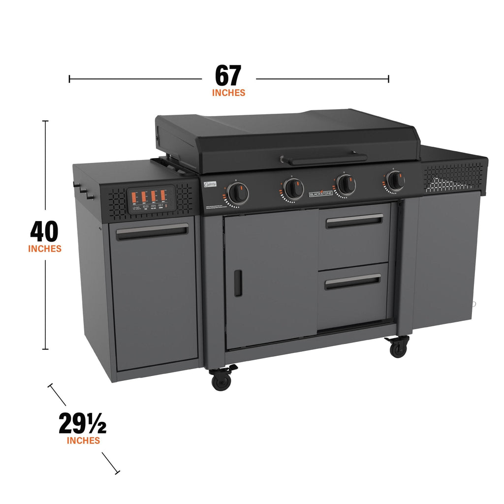 Blackstone 36" Griddle Deluxe with Extendable Side Table product view 11