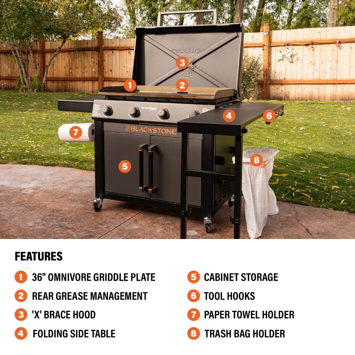 Blackstone Culinary 36" Griddle with Cabinet product view 4