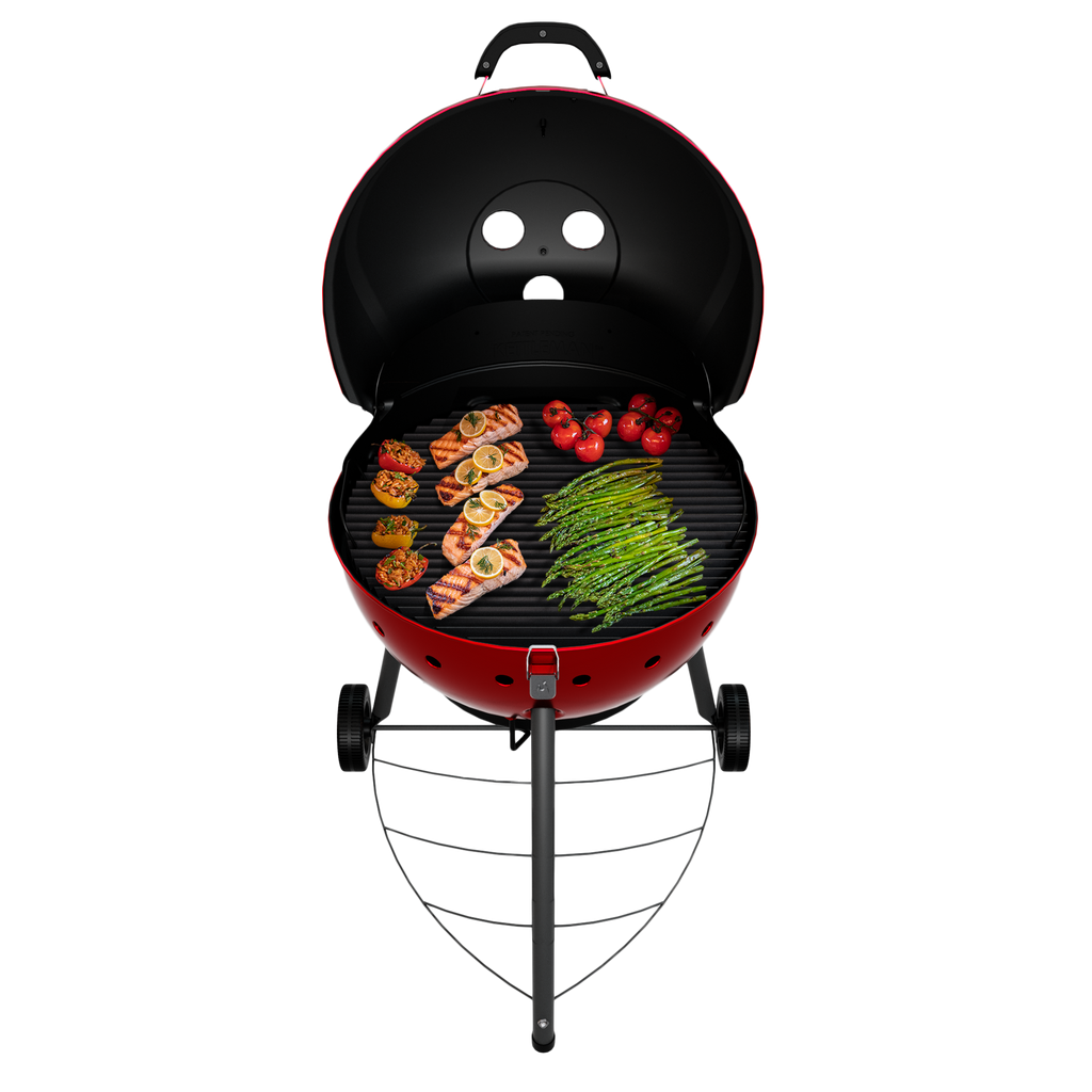 Char-Broil Kettleman® TRU-Infrared™ Charcoal Grill Red product view 1