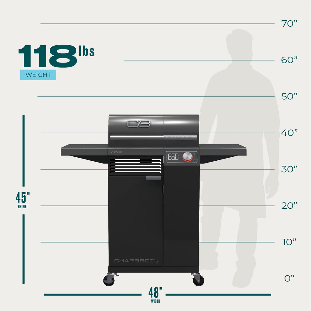Char-Broil Edge Electric Grill Black product view 3