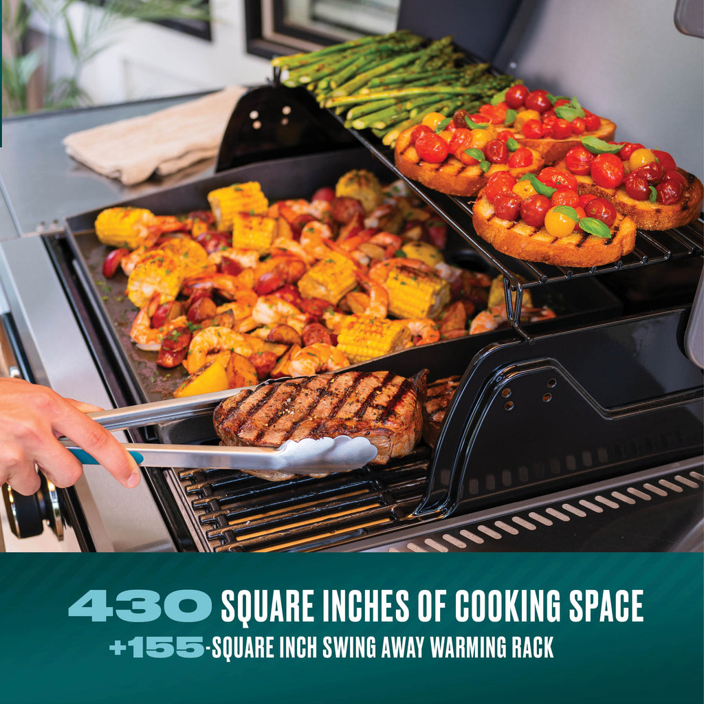 Char-Broil Commercial Series™ 3 Burner Gas Grill & Griddle product view 3