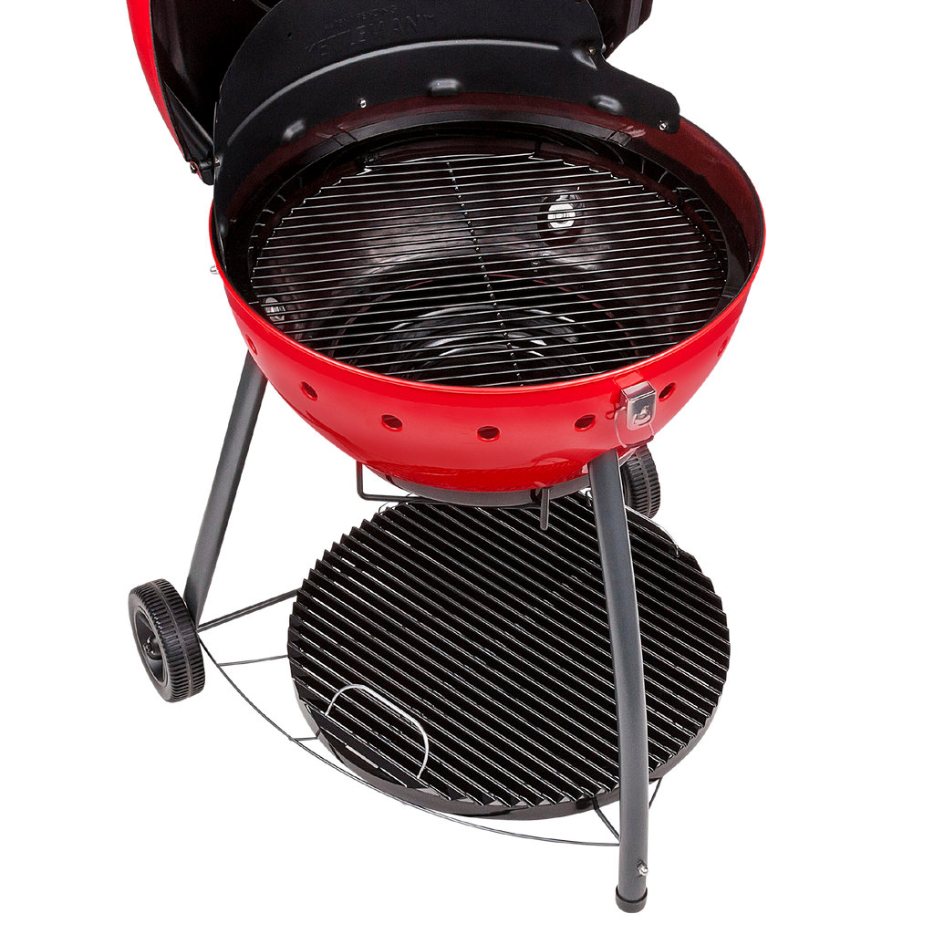 Char-Broil Kettleman® TRU-Infrared™ Charcoal Grill Red product view 4