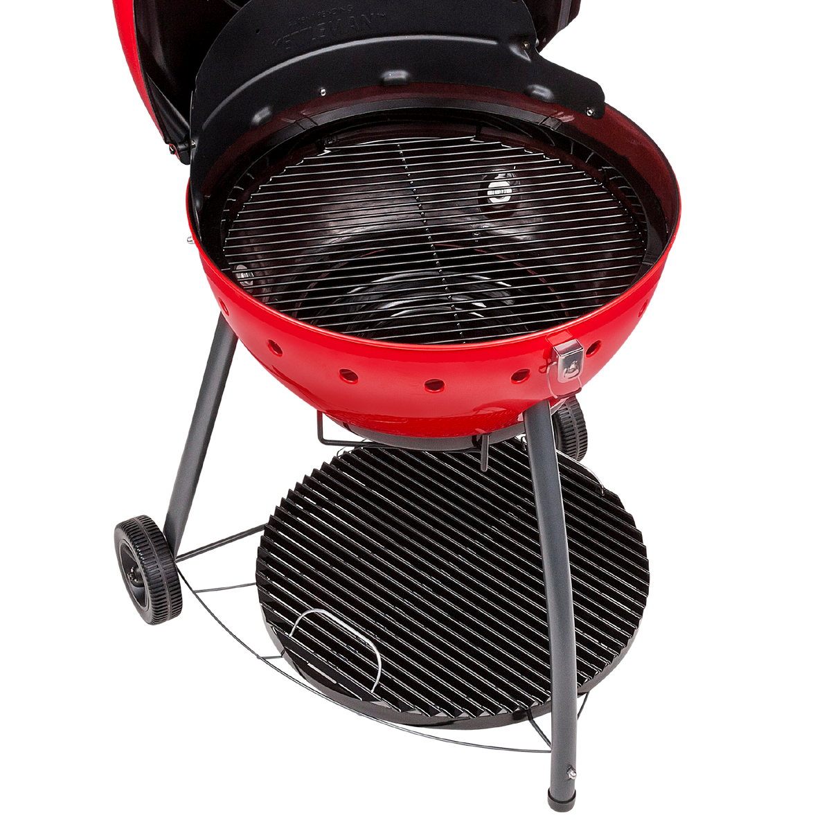 Char-Broil Kettleman® TRU-Infrared™ Charcoal Grill Red product view 4