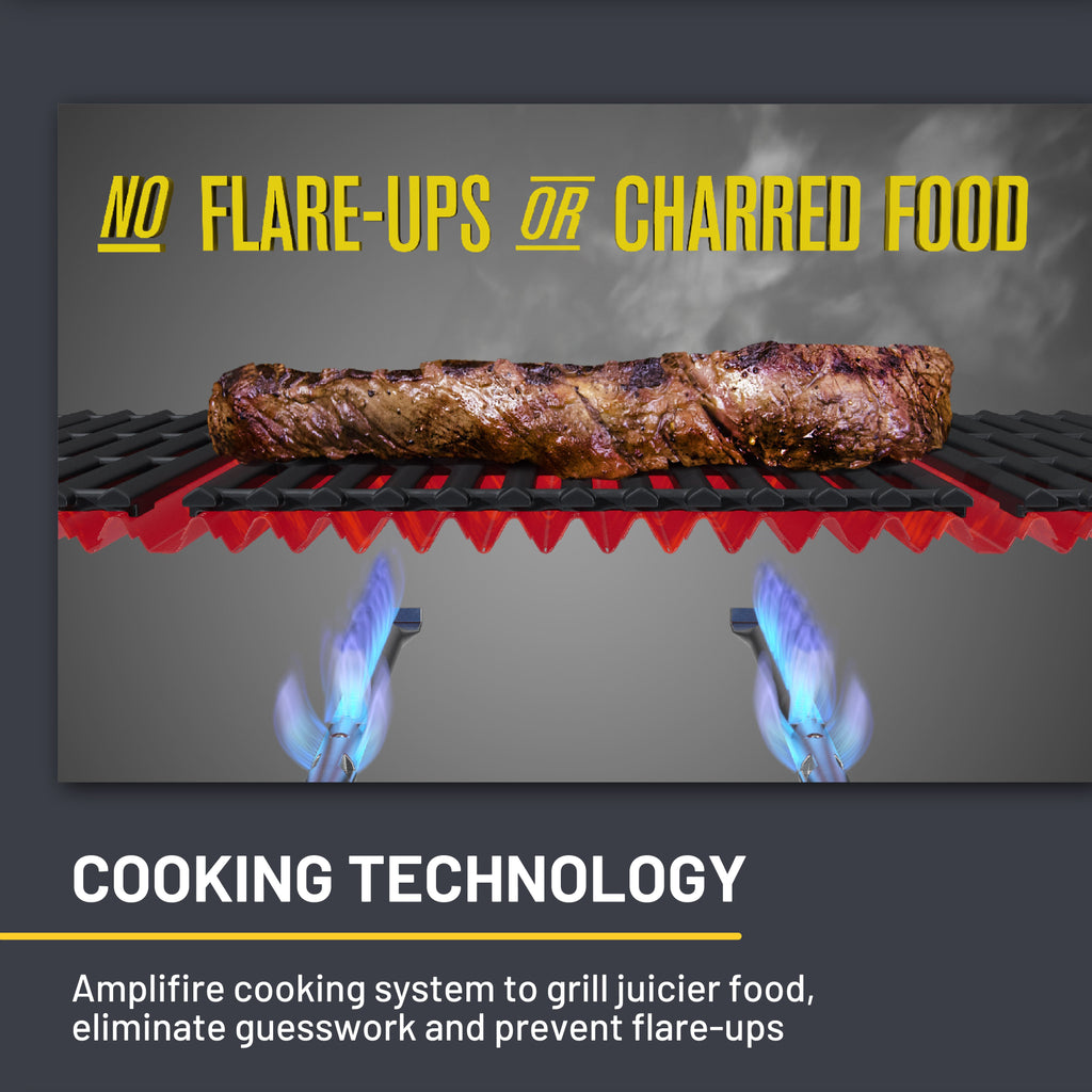 Char-Broil Performance 3B Gas Grill 375 Premium Silver product view 8