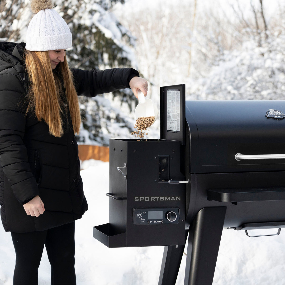Pit Boss Sportsman Series 1600 Wood Pellet Grill product view 5