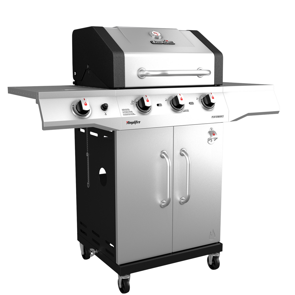 Char-Broil Performance 3B Gas Grill 375 Premium Silver product view 4