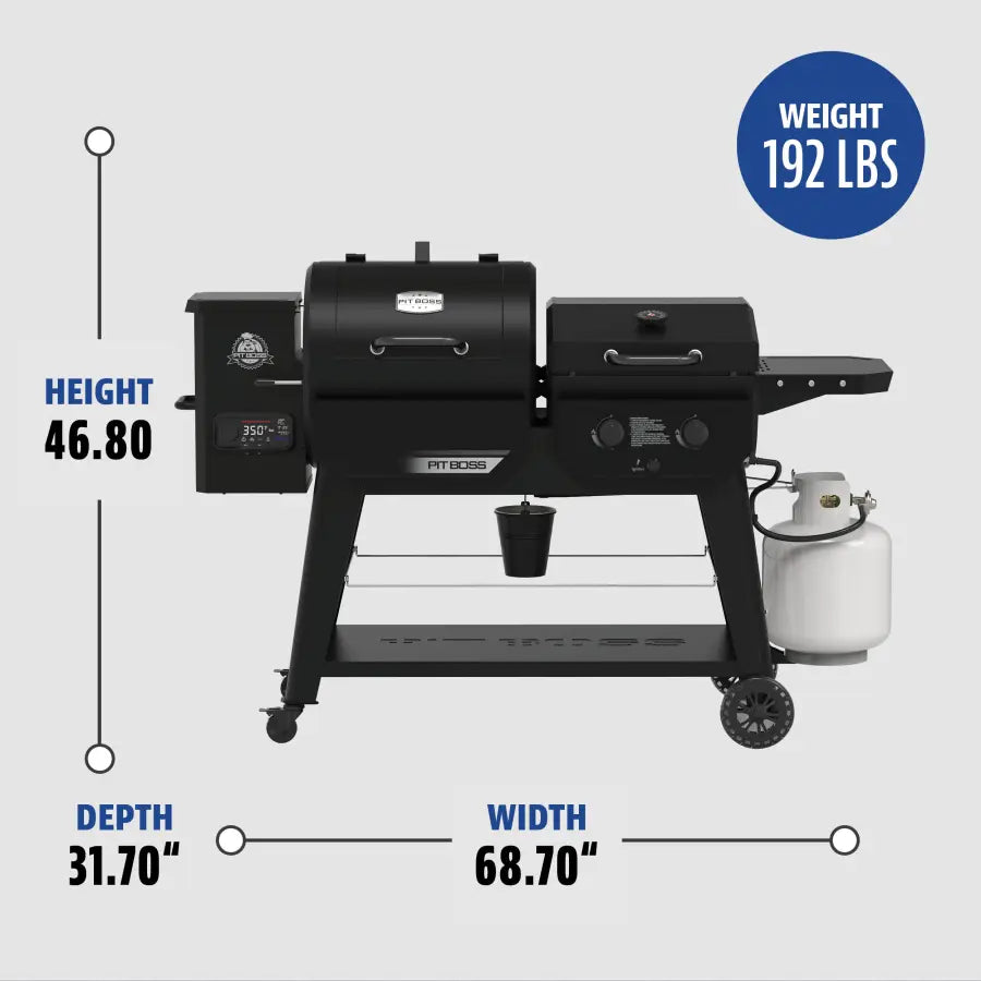 Pit Boss DX Series 1020 Combo Grill product view 7