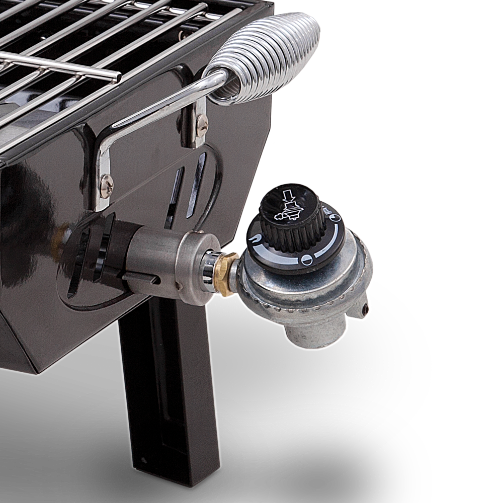 Char-Broil 1-Burner Portable Propane Gas Grill in Stainless Steel product view 5