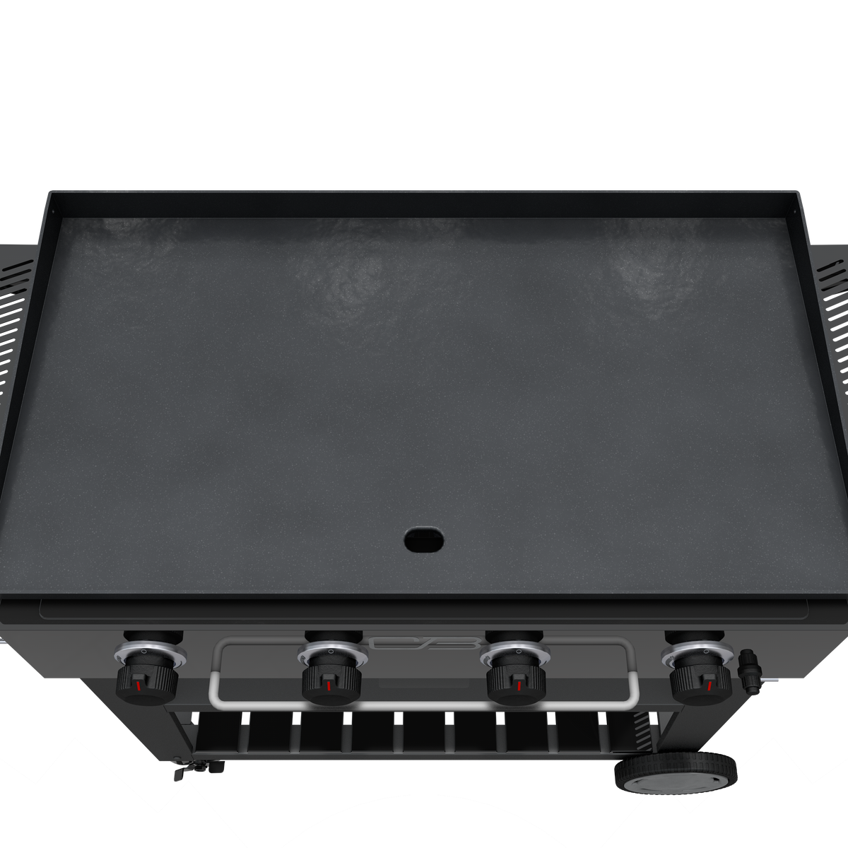 Char-Broil Charbroil® 36" Performance Series™ Propane Gas Griddle with Cart 4 Burner Flat Top Grill, Black 463259124 product view 8