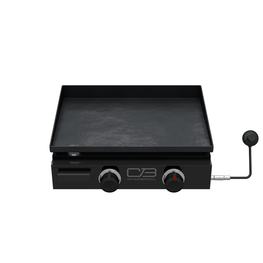 Char-Broil Charbroil® 22" Performance Series™ Portable Tabletop 2 Burner Propane Gas Griddle, Black 463614224 product view 9