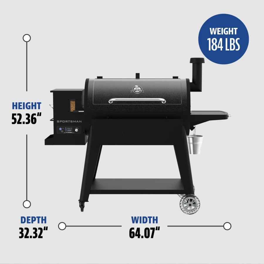 Pit Boss Sportsman Series 1100 Wood Pellet Grill product view 8