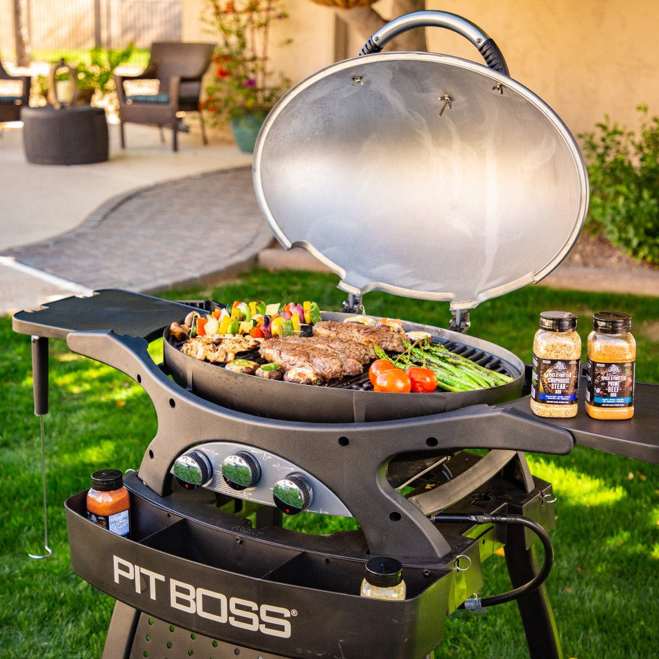 Pit Boss Sportsman Portable 3-Burner Gas Grill product view 4