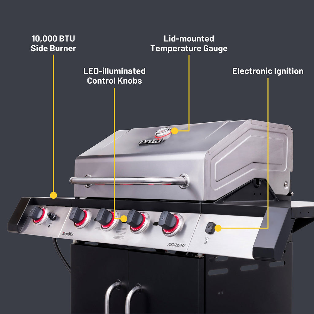 Char-Broil Char-Broil® Performance Series™ Amplifire™ 4-Burner Gas Grill product view 9