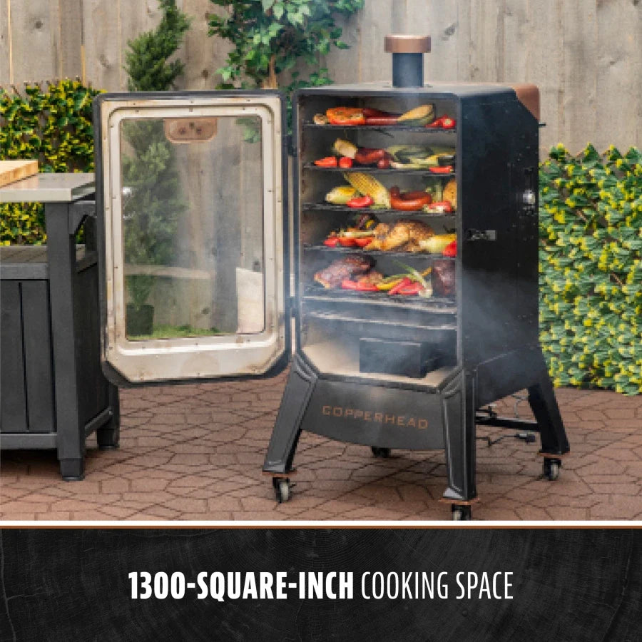 Pit Boss 4 Series Vertical Pellet Smoker - Onyx Edition product view 2