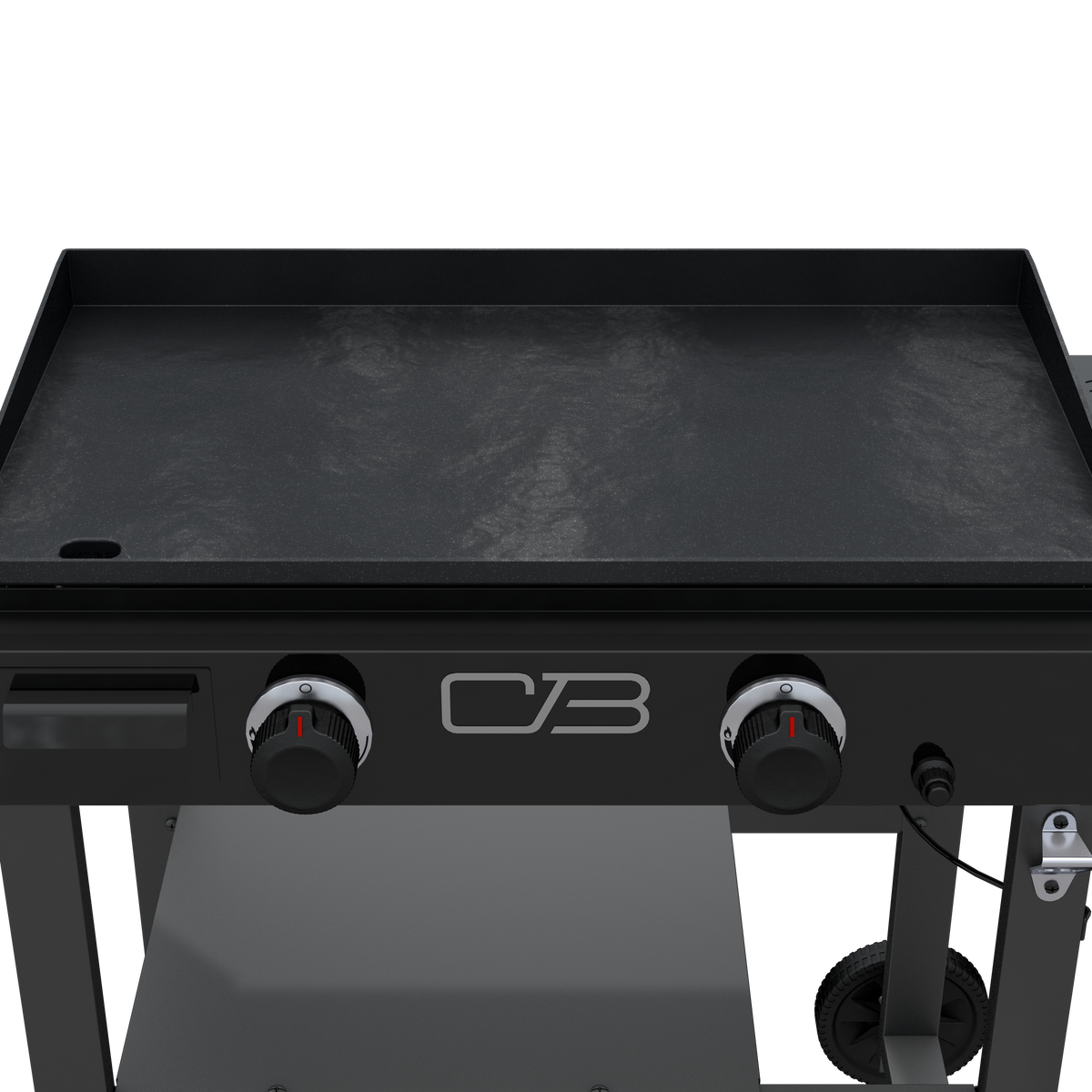 Char-Broil Charbroil® 28" Performance Series™ Propane Gas Griddle with Cart 2 Burner Flat Top Grill, Black 463459924 product view 7