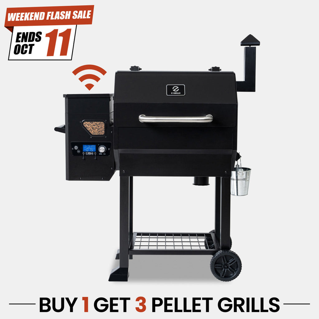 Z GRILLS 10502B WIFI XL PELLET GRILL