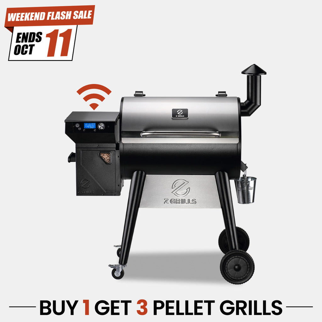 Z GRILLS 7002C2E WIFI - STAINLESS STEEL
