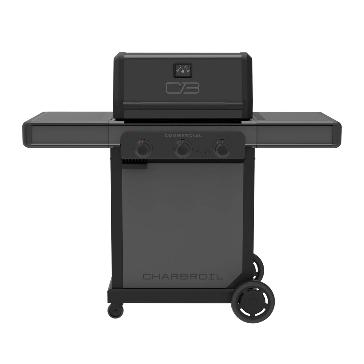 Char-Broil Commercial Series™ 3 Burner Gas Grill & Griddle (Black)