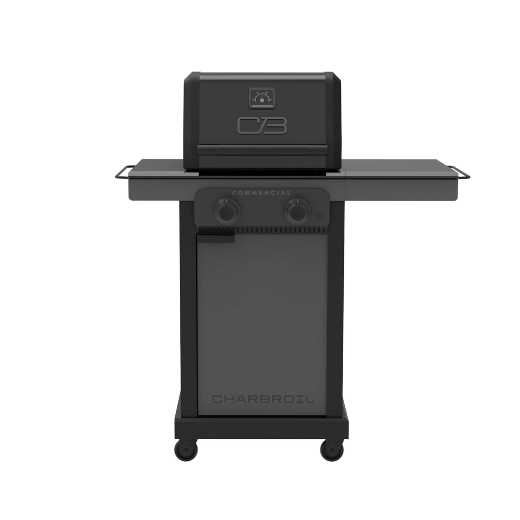 Char-Broil Commercial Series™ 2 Burner Gas Grill & Griddle (Black)