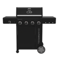 Char-Broil Performance Series™ 4-Burner Gas Grill with FlavorMax™ and Side Burner (Cabinet, Black)
