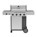 Char-Broil Performance Series™ 4-Burner Gas Grill with FlavorMax™ and Side Burner (Cabinet, Gray)