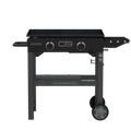 Char-Broil Charbroil® 28" Performance Series™ Propane Gas Griddle with Cart 2 Burner Flat Top Grill, Black 463459924